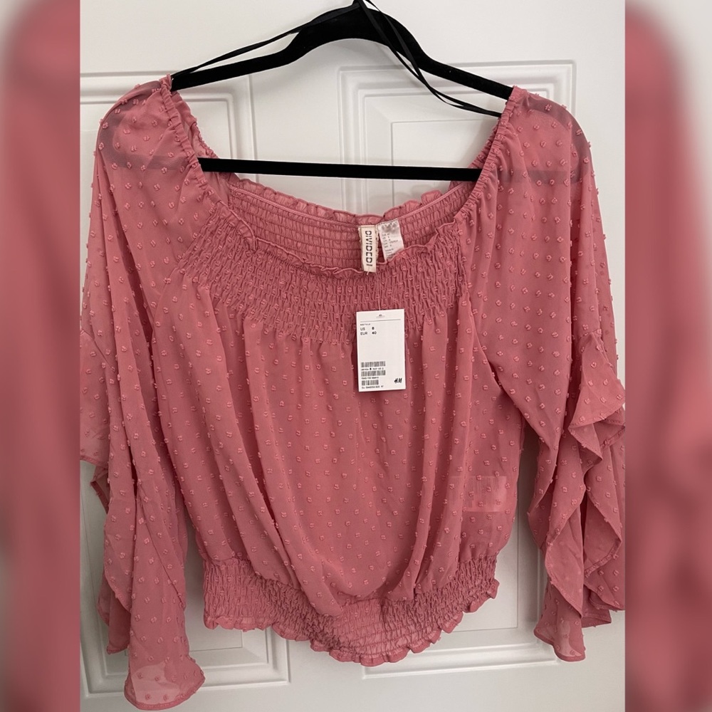 Pink Sheer Blouse